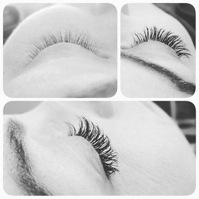 Full set lash extensions