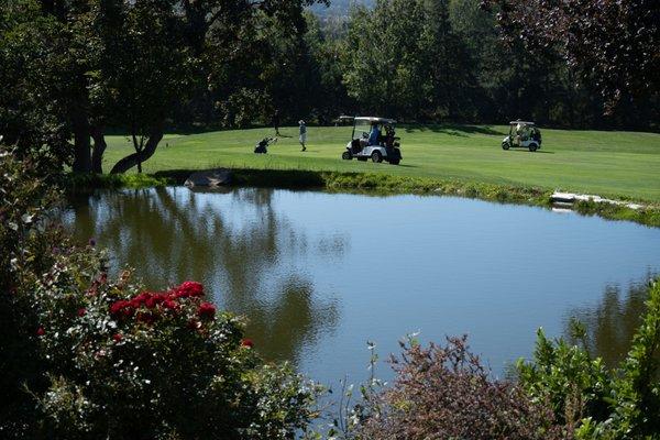 A 9-hole golf course is on campus and an 18-hole course adjoins the campus.