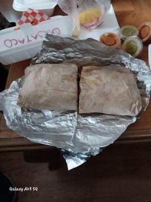 My California burritos