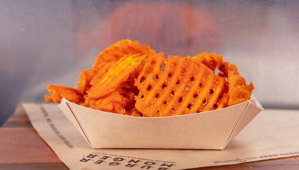 Amazing Sweet Potato Waffle Fries