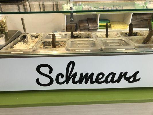 Fancy word for 'cream cheese and s**t'