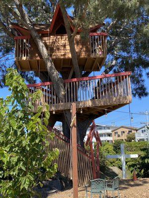 Tree House on the property