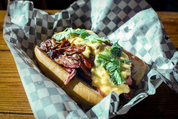 Brisket Philly Cheesesteak