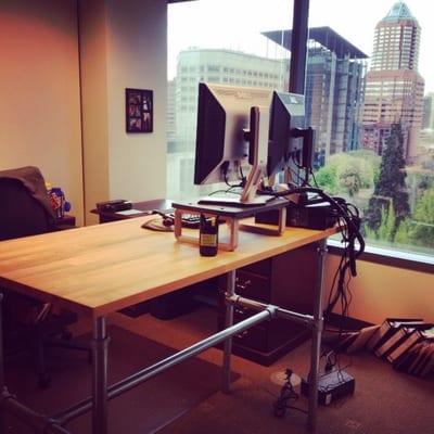 Erector Desk in Downtown PDX