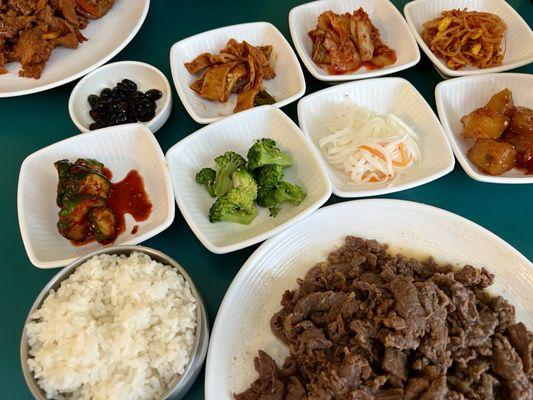 Beef Bulgogi & Pork Bulgogi