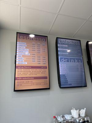 Menus