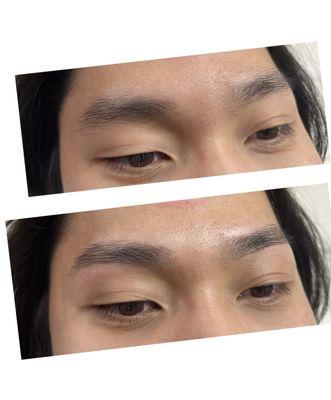 Eyebrow threading