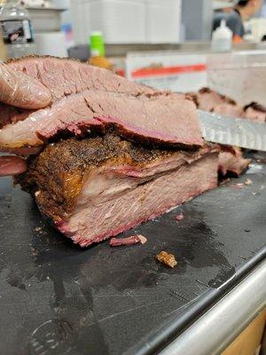 That brisket is on point!