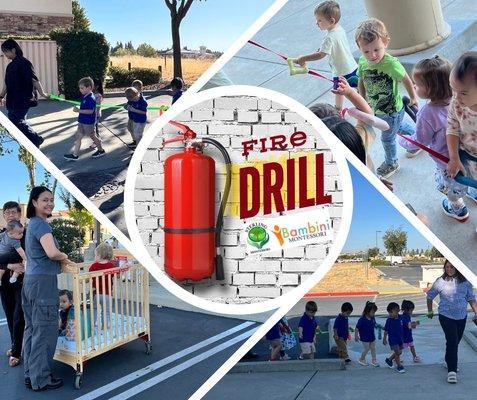 In compliance with the California Children's Health Program, we hold regular fire drills.