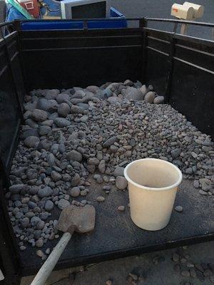 We Deliver Landscape Rock/Granite and We Handle The Labor!