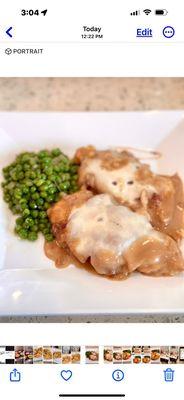 Chicken saltimbocca