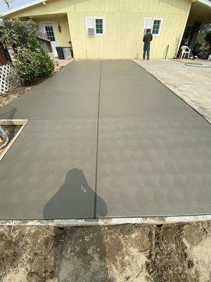 Concrete Driveway extension