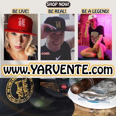 LIKE OUR PAGE! Items start at $39 located @ https://www.yarvente.com #BeLiveBeRealBeALegend #RoadToMillionYarvente