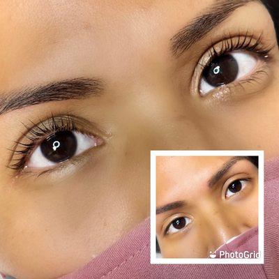 Lash lift & tint