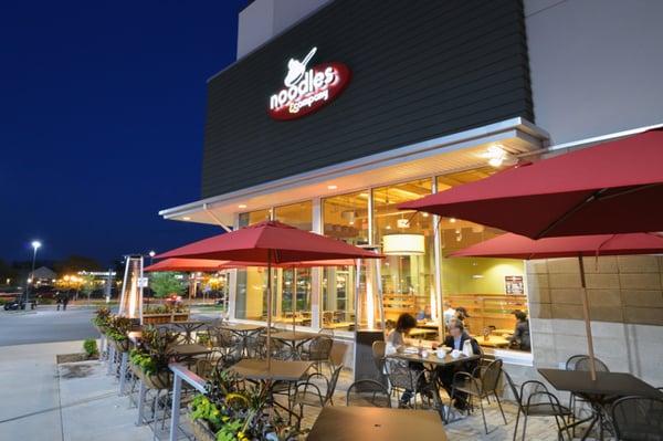 Outdoor Dining at Noodles & Company