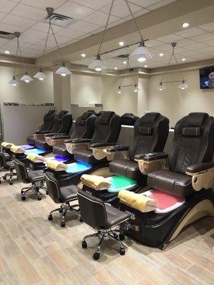 Pedicure chairs