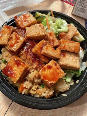 Spicy Tofu Bowl