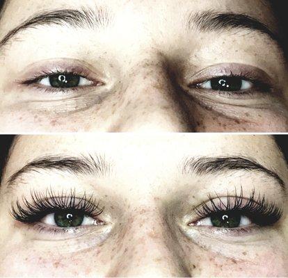 Air lash C  11.13. Done by Jennifer.