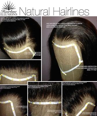 Realistic hairlines by Hairline Illusions.