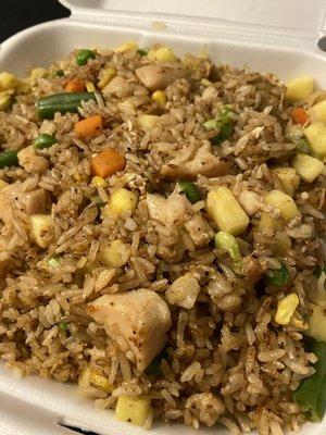 Pineapple fried rice