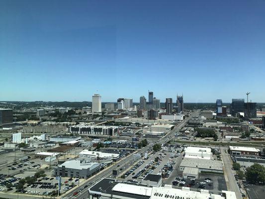 A beautiful view of clear sky in Nashville !