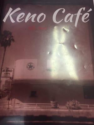 Keno menu