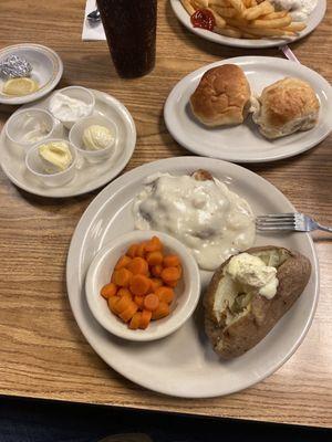 Chicken fried steak special $9.99