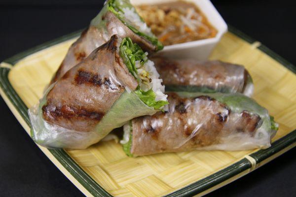 BBQ pork spring roll