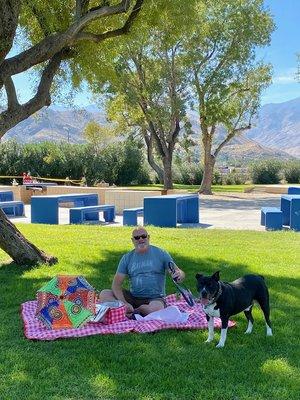 Palm Springs Charcuterie is a great dog friendly alternative lunch option.