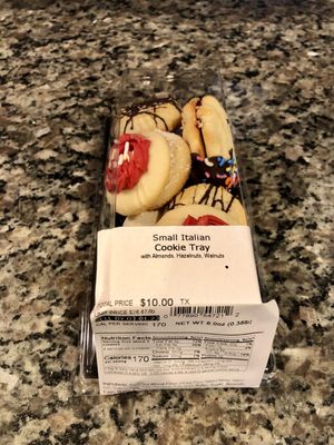 Small Italian Cookie Tray