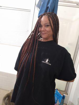 Med box braids