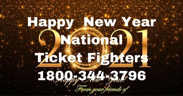 FROM NATIONAL TICKET FIGHTER TO YOUR FAMILY, HAPPY NEW YEAR! 2021