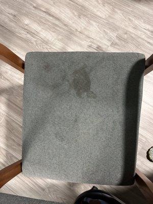 Chair absolutely disgusting