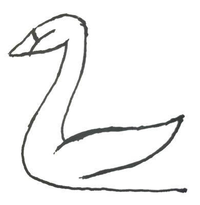 Our business logo: just look for the swan