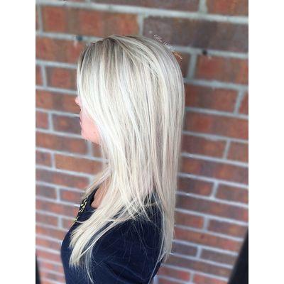 Icy Highlight done by Chloe at Charisma! She does an awesome job. Ask for Chloe!