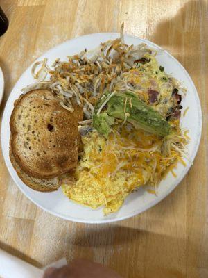 Armadillo Omelet