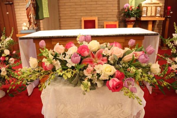 Church flowers