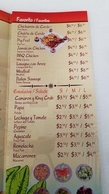 To go menu