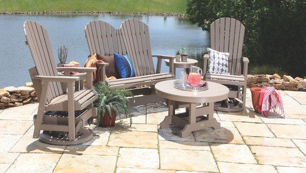 Find your outdoor living furniture at Raber Patios