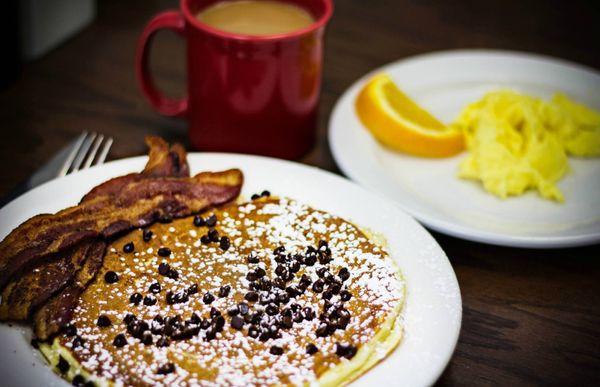 Chocolate Chip Flapjacks