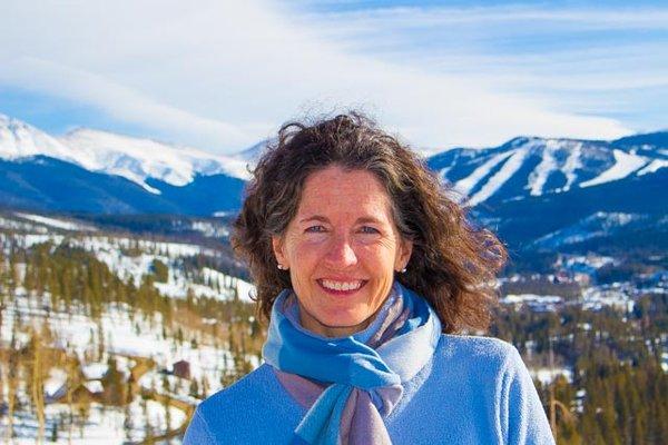 Winter Park resort and the Colorado Continental Divide in the back.