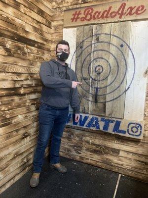 Axe throwing