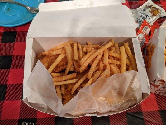 Chicken Tenders and Fries