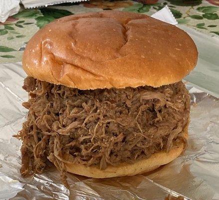 Pulled pork sammich!