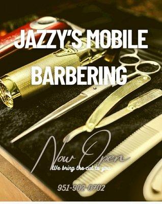 And now also doing mobile barbering