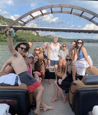 Corporate Outing on Lake Austin.