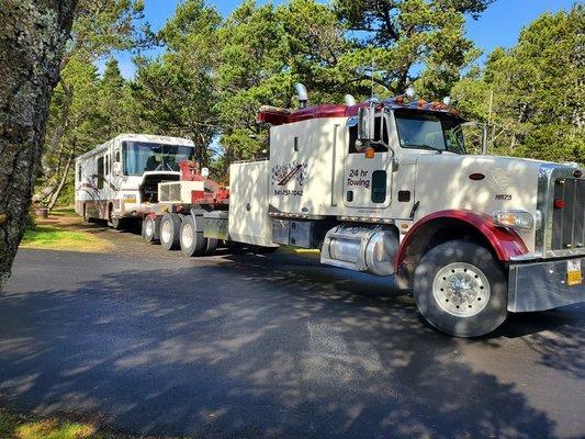 Motorhome Towing of every size!