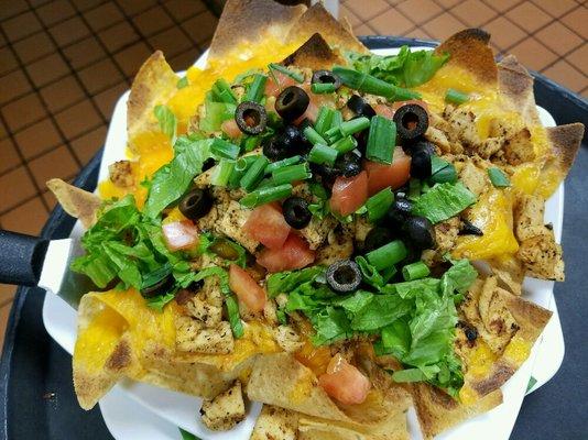 Chicken nachos