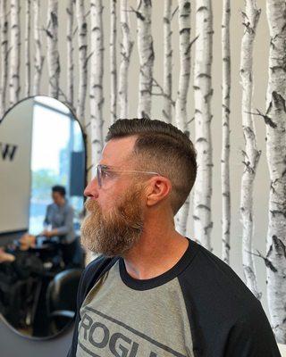 Mens cut and beard by Ashley