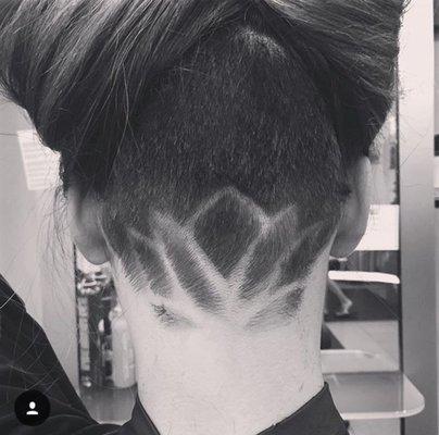 Undercut design by Leyla https://www.instagram.com/ushairways/